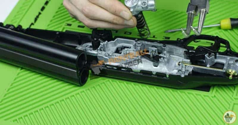 Removing Metal Lid From Umarex T4E Hds Paintball Shotgun To Modify Velocity