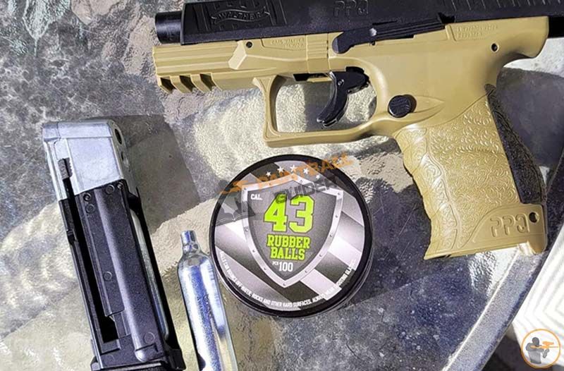 Umarex T4E Walther Ppq Paintball Gun For Self-Defense