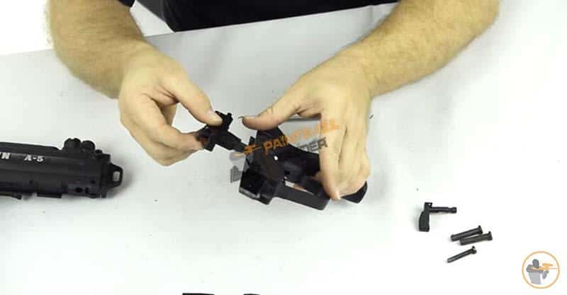 Installing Double Trigger On Tippmann A5 Paintball Gun